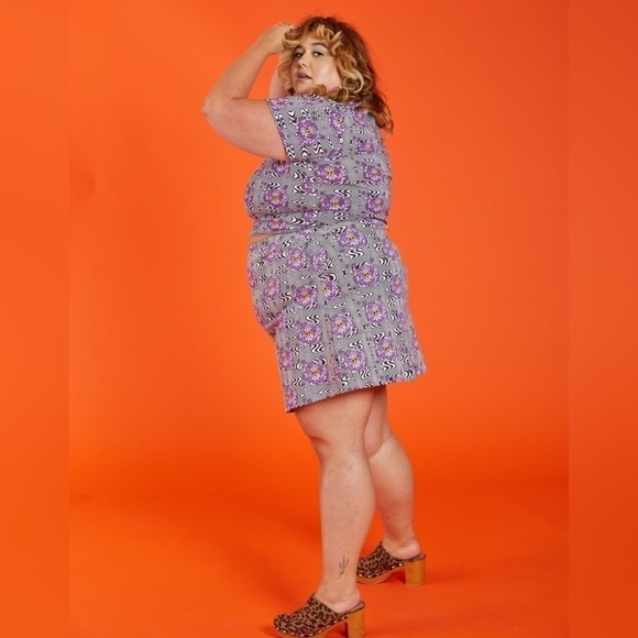 Nooworks Mini Skirt In Haze - Picture 12 of 12